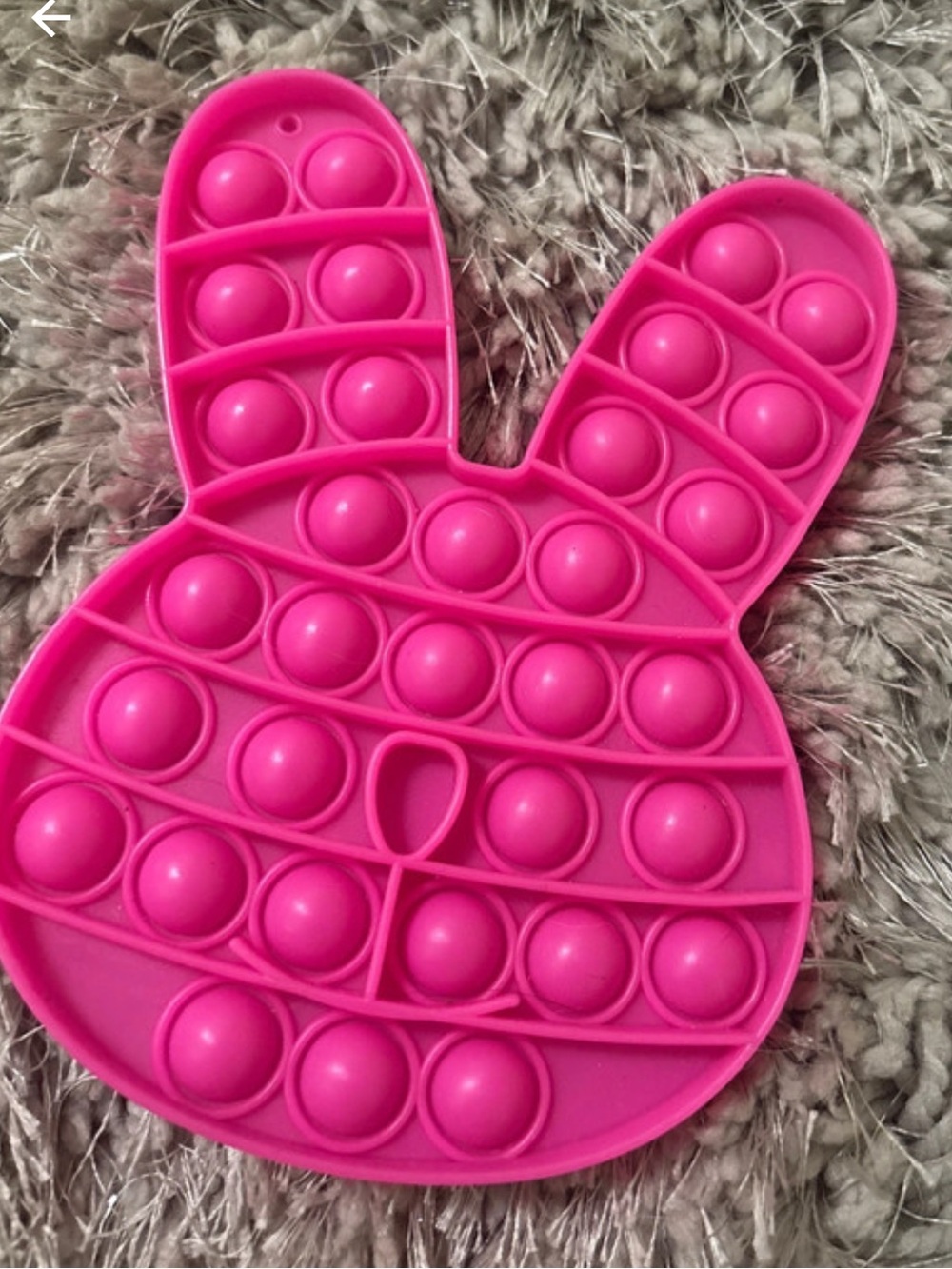 Pink Bunny Pop Fidget Toy